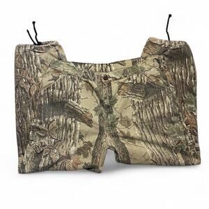 Vintage Camo Cargo Pants  90s Woodland camo cargos hunting pants